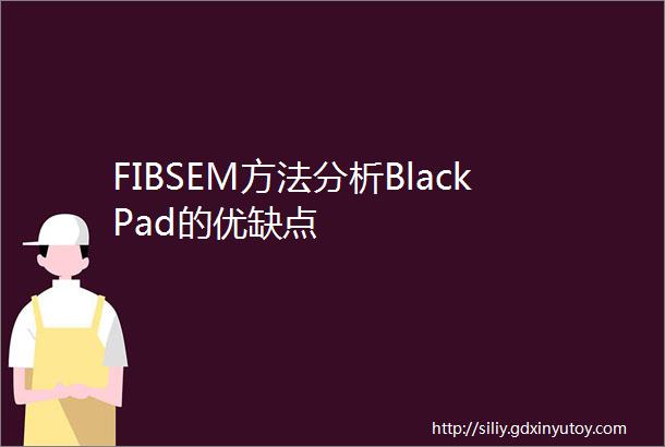 FIBSEM方法分析BlackPad的优缺点